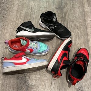 Qty 3 - Used Nike Kids